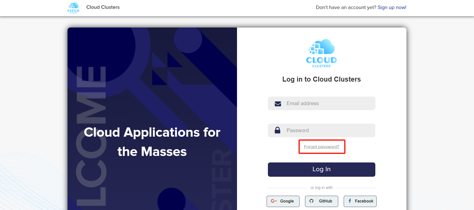 How to Reset Password for Cloud Clusters Account · GitBook