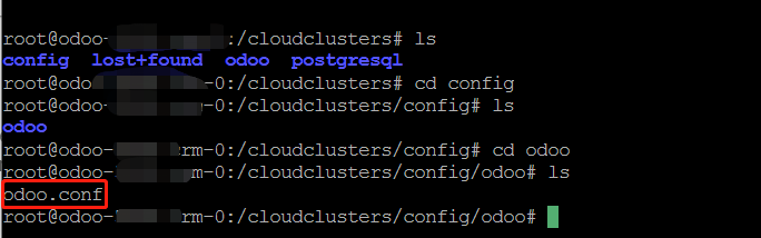 Changing Odoo Configuration Parameters via SSH · GitBook
